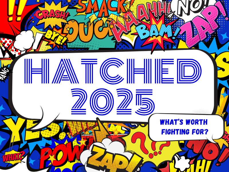 Hatched 2025 banner